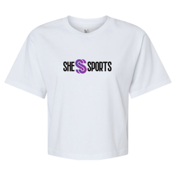 Womens Jersey Boxy Tee Thumbnail