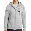 Essential Fleece Full Zip Hooded Sweatshirt Thumbnail