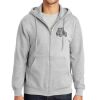 Essential Fleece Full Zip Hooded Sweatshirt Thumbnail