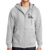 Essential Fleece Full Zip Hooded Sweatshirt Thumbnail