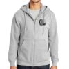 Essential Fleece Full Zip Hooded Sweatshirt Thumbnail