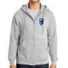Essential Fleece Full Zip Hooded Sweatshirt Thumbnail