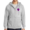 Essential Fleece Full Zip Hooded Sweatshirt Thumbnail