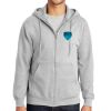 Essential Fleece Full Zip Hooded Sweatshirt Thumbnail